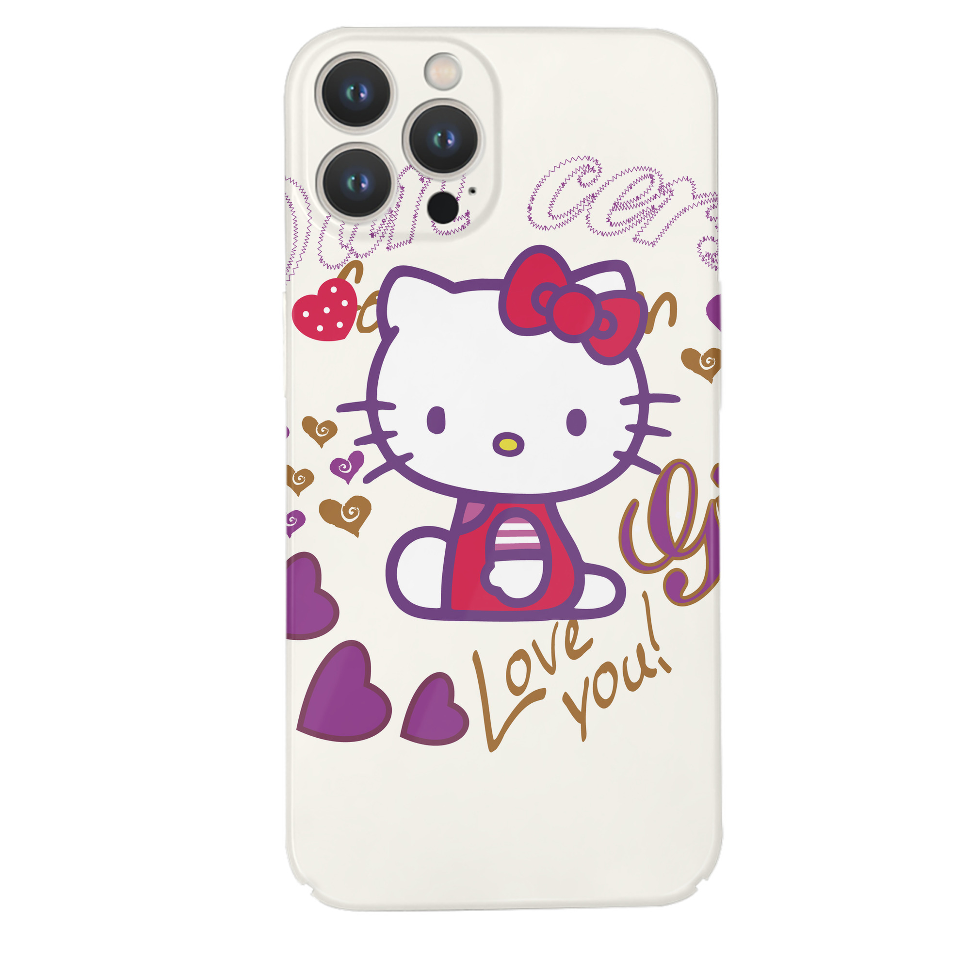 （画像用） Hello Kitty ハローキティ 【iPhone 14シリーズ対応】ハードケース
